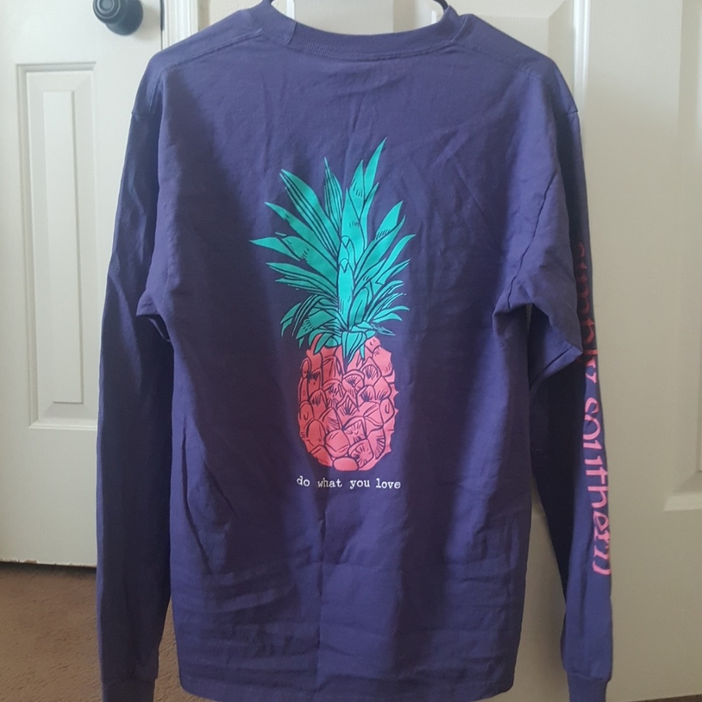 Pineapple Simply Southern Long sleeve